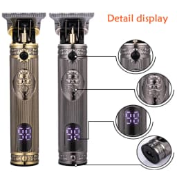 T9 Carving Hair Clipper Professional Hair Cutting Machine Barber Rechargeable Hair Trimmer Metal Haircut Machine Clipper for Men