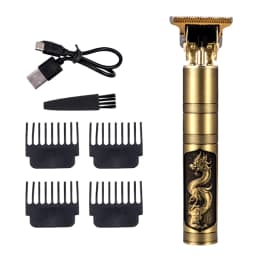T9 Carving Hair Clipper Professional Hair Cutting Machine Barber Rechargeable Hair Trimmer Metal Haircut Machine Clipper for Men