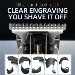 T9 Carving Hair Clipper Professional Hair Cutting Machine Barber Rechargeable Hair Trimmer Metal Haircut Machine Clipper for Men