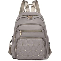 Travel Backpack, Double-Shoulder Bag, Fashionable Travel Schoolbag, Women's Large-Capacity Multi-Purpose Bag