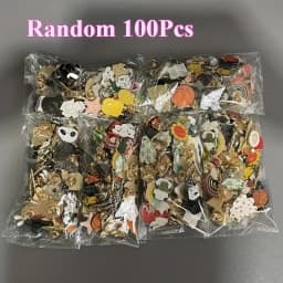 30pcs Cartoon Brooches Enamel Pins Retro Punk Dark Color Collar Corsage Shirt Hat Jacket Pin Badge Cartoon Bag Metal Pins Sets