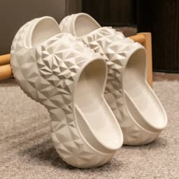Women's Chunky Platform Slippers Summer Comfort Soft Thick Bottom Slides Woman for Sandals New Open Toe Non-slip Beach Shoes
