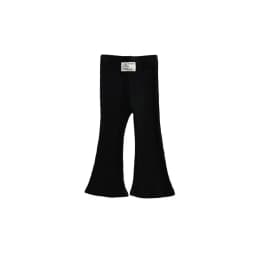 1-8 Y Girls Solid Elasticity Trousers Children's Summer Fit Leggins Flares Pants Kids casual Wearing Long Pant for Outdoor