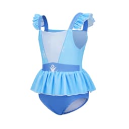 Girls Summer Swimming Baby Kids One-Piece Bathing Princess Elsa Bikini Suit Swimwear Swimsuit Children Princess Costume 2-10Yrs