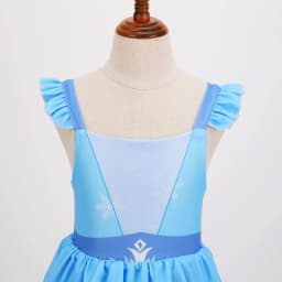 Girls Summer Swimming Baby Kids One-Piece Bathing Princess Elsa Bikini Suit Swimwear Swimsuit Children Princess Costume 2-10Yrs