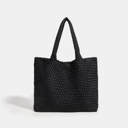 Large Size Women's Neoprene Tote Bag Fashion Hand-Woven Bag 2024 Hot Product with Large Volume for Stylish Storage