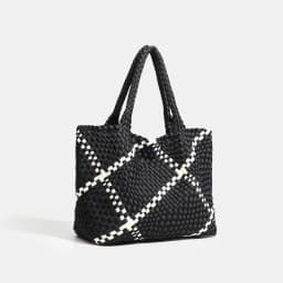 Large Size Women's Neoprene Tote Bag Fashion Hand-Woven Bag 2024 Hot Product with Large Volume for Stylish Storage