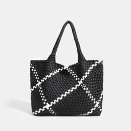 Large Size Women's Neoprene Tote Bag Fashion Hand-Woven Bag 2024 Hot Product with Large Volume for Stylish Storage