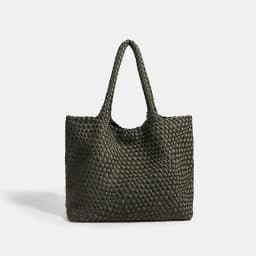 Large Size Women's Neoprene Tote Bag Fashion Hand-Woven Bag 2024 Hot Product with Large Volume for Stylish Storage