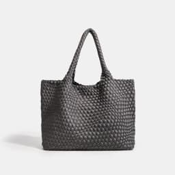 Large Size Women's Neoprene Tote Bag Fashion Hand-Woven Bag 2024 Hot Product with Large Volume for Stylish Storage