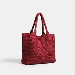 Large Size Women's Neoprene Tote Bag Fashion Hand-Woven Bag 2024 Hot Product with Large Volume for Stylish Storage
