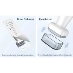 Adjustable Skin Rejuvenation Dermastamp Microneedling Derma Stamp Bio Needle 120Pins Needle length 0.25mm Home Use Beauty Tool