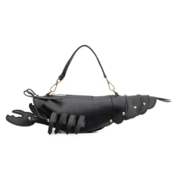 PU Zipper Commuting Crossbody Bags Lobster Shape Niche 2025 High Quality Ladies Bags Solid Color Rivet Fashion Shoulder Bags