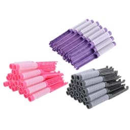 20pcs Hair Perm Rods Perming Rod Hair Roller Curler Hairdressing Tool Kit Perm Rods Tool Hair Styling Tool