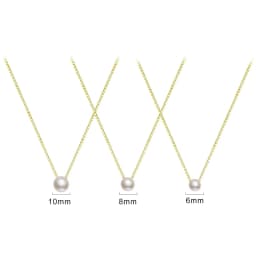925 Sterling Silver Luxury Fashion White 6MM 8MM 10MM Mother of Pearl Pendant Necklace for Women Wedding Jewelry Accessories