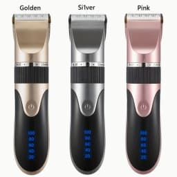 Hair Clipper Trimmer With Comb And 4 Caps,Haircut Blade,Body Hair Sideburns Trimmer Low Noise Rechargeable Hair Cutting Machine