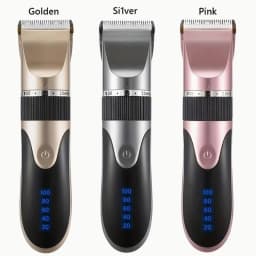Hair Clipper Trimmer With Comb And 4 Caps,Haircut Blade,Body Hair Sideburns Trimmer Low Noise Rechargeable Hair Cutting Machine
