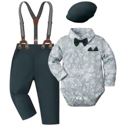 Baby Boy Clothes Christening Outfit Infant Baptism Easter Dedication White Suits Toddler Wedding Birthday Party Gift Set