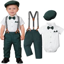 Baby Boy Clothes Christening Outfit Infant Baptism Easter Dedication White Suits Toddler Wedding Birthday Party Gift Set