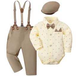 Baby Boy Clothes Christening Outfit Infant Baptism Easter Dedication White Suits Toddler Wedding Birthday Party Gift Set