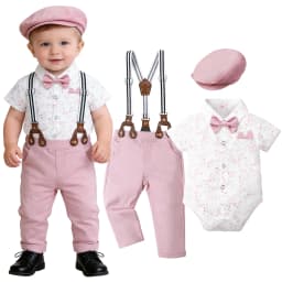 Baby Boy Clothes Christening Outfit Infant Baptism Easter Dedication White Suits Toddler Wedding Birthday Party Gift Set