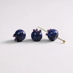 Blueberry Glass Beads Handmade Simulation Fruit Raspberry Jewelry Bracelet DIY Accessories