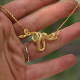 New Punk 925 Snake Pendant Necklace Winding Silver Color Unique Men Women Hiphop Neck Fine Jewelry Statement Snake Choker Gifts