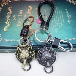 22cm Lion Heart Gunblade with Keychain FF VIII Game Merchandise Squall Leonhart Metal Blade Model for Home Decoration Collection