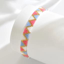 ZHONGVI Hand woven Miyuki Beaded bracelet set with popular design for Women Crystal Armband Fashion Accessories
