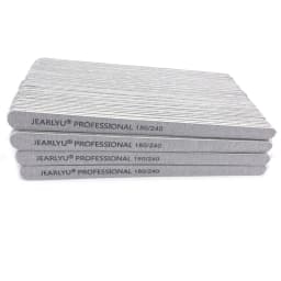 100/200pcs Wooden Nail File 100/180/240 Grey Sandpaper Buffer Professional Files Pedicure Manicure Polishing Tools Wholesale