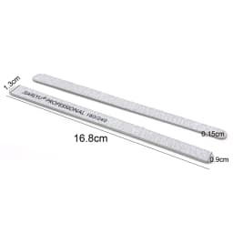 100/200pcs Wooden Nail File 100/180/240 Grey Sandpaper Buffer Professional Files Pedicure Manicure Polishing Tools Wholesale