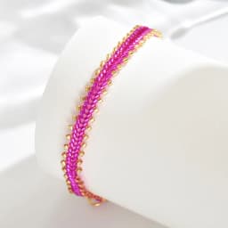 ZHONGVI Bohemian Stainless Steel Chain Bracelet Handmade Braided String Minimalist Bangles Suitable for daily wear Jewelry Gift