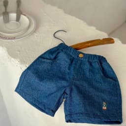 Ircomll New Classic Shorts for Boys Baby Cotton Stripe Elastics Waist Casual Summer Toddler Shorts Lightweight 9m-4 Years