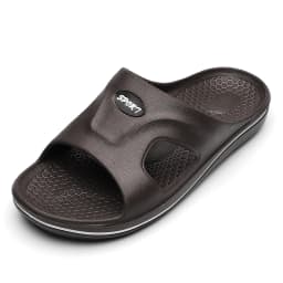 New slippers men's summer 2025 new trend home indoor bathroom bathing leisure wear-resistant outdoor beach shoes light 40-45