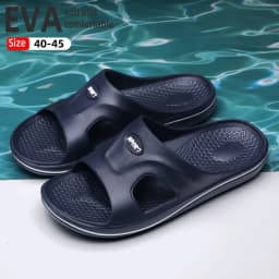 New slippers men's summer 2025 new trend home indoor bathroom bathing leisure wear-resistant outdoor beach shoes light 40-45