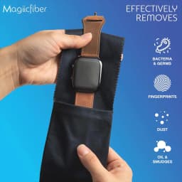 MagiicFiber Glasses Cleaning Cloth Bag (4 Pieces, Soft) Can Be Used for Glasses Cleaning, Soft Glasses Case, Sunglass Bag
