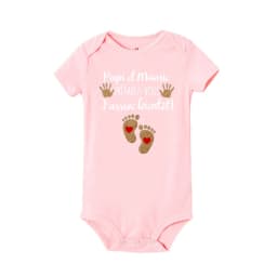 Grandpa and Grandma Get Ready I'll Be Here Soon Print Baby Romper Pregnancy Announcement Infant Bodysuit Outfit Newborn Jumpsuit