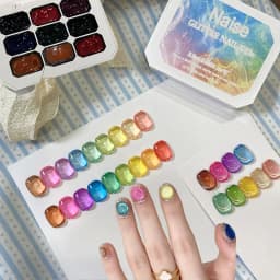 Summer Candy Jelly Color Solid Nail Polish Gel 9 Colors Nail Gel - Strong Setting Gel, Transparent Jelly Color, Can Be Overlaid