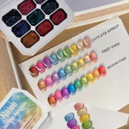 Summer Candy Jelly Color Solid Nail Polish Gel 9 Colors Nail Gel - Strong Setting Gel, Transparent Jelly Color, Can Be Overlaid