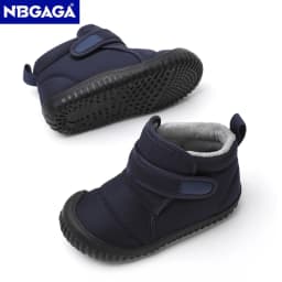 Unisex Kids' Outdoor Anti-slip Winter Snow Boots Warm Plush Toddler Boys Girls Comfortable Walking Shoes Size 19-28
