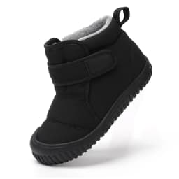 Unisex Kids' Outdoor Anti-slip Winter Snow Boots Warm Plush Toddler Boys Girls Comfortable Walking Shoes Size 19-28