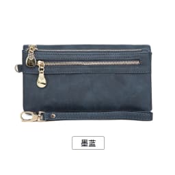 Classic Vintage Women's Long Wallet Simple Double Zipper Large Capacity Handbag PU Leather Multi-Card Slot Credit Card Holder