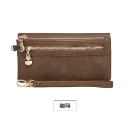 Classic Vintage Women's Long Wallet Simple Double Zipper Large Capacity Handbag PU Leather Multi-Card Slot Credit Card Holder