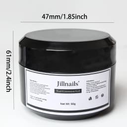 Jillnails Neon Gel Builder 50G/100G Neon Green Pink Orange Red Yellow Builder UV Hard Gel for Nails Extension