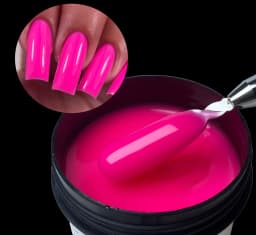 Jillnails Neon Gel Builder 50G/100G Neon Green Pink Orange Red Yellow Builder UV Hard Gel for Nails Extension