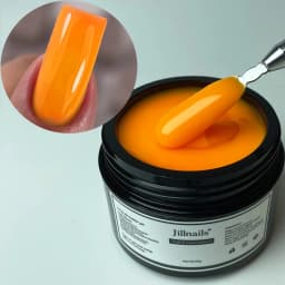 Jillnails Neon Gel Builder 50G/100G Neon Green Pink Orange Red Yellow Builder UV Hard Gel for Nails Extension