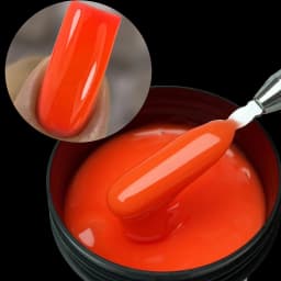 Jillnails Neon Gel Builder 50G/100G Neon Green Pink Orange Red Yellow Builder UV Hard Gel for Nails Extension