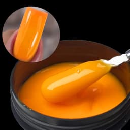 Jillnails Neon Gel Builder 50G/100G Neon Green Pink Orange Red Yellow Builder UV Hard Gel for Nails Extension