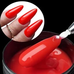 Jillnails Neon Gel Builder 50G/100G Neon Green Pink Orange Red Yellow Builder UV Hard Gel for Nails Extension