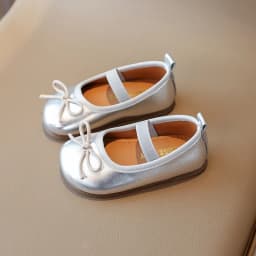 Children Flats Girls PU Leather Shoes Spring Autumn Kids Dancing Shoes For Girl Soft Flexible Toddler Shoes Gold, Red, Silver